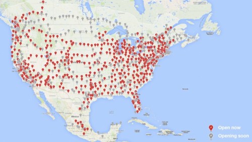 TeslaSuperChargerNetwork